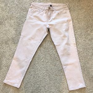 Lavender/Pink Girlfriend Jeans